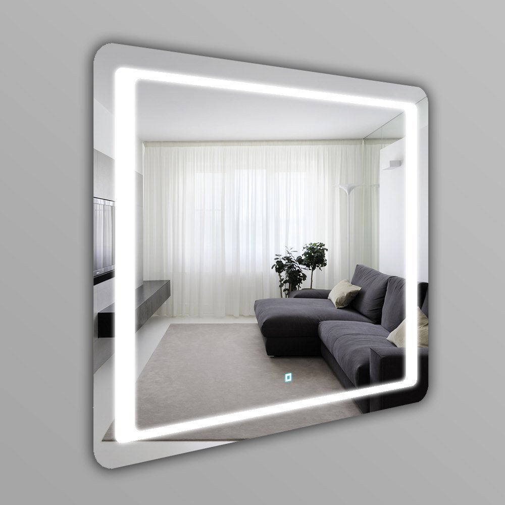 

Зеркало SmartWorld Lera серии Smart с подсветкой LED прямоугольное 60x50x3см. (Smart-Lera-50x60)