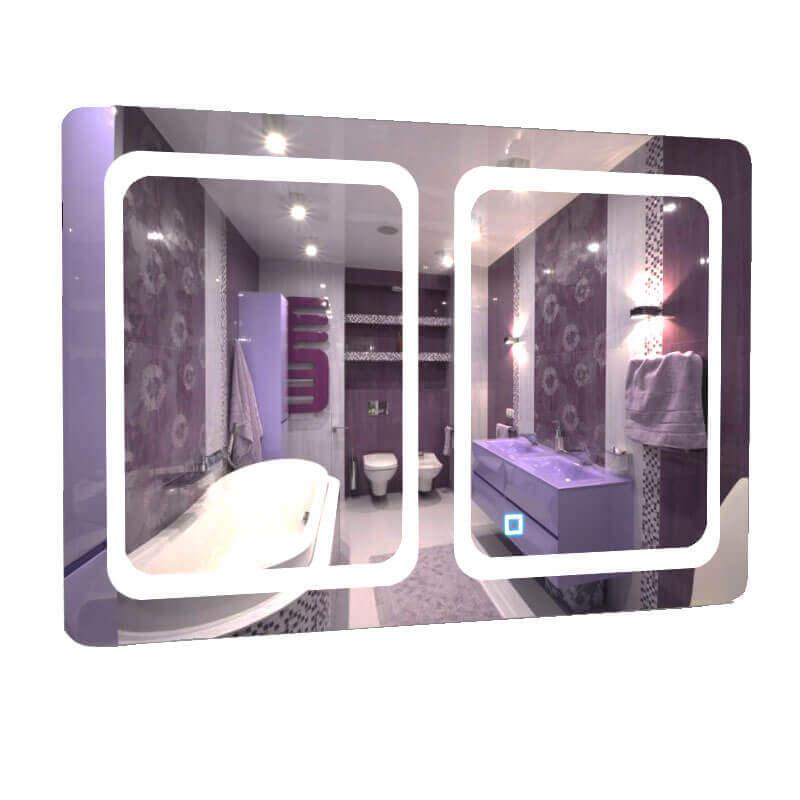 

Зеркало SmartWorld Zlata_2 серия Smart с подсветкой LED прямоугольное 140x70x3см. (Smart-Zlata_2-70x140x3)