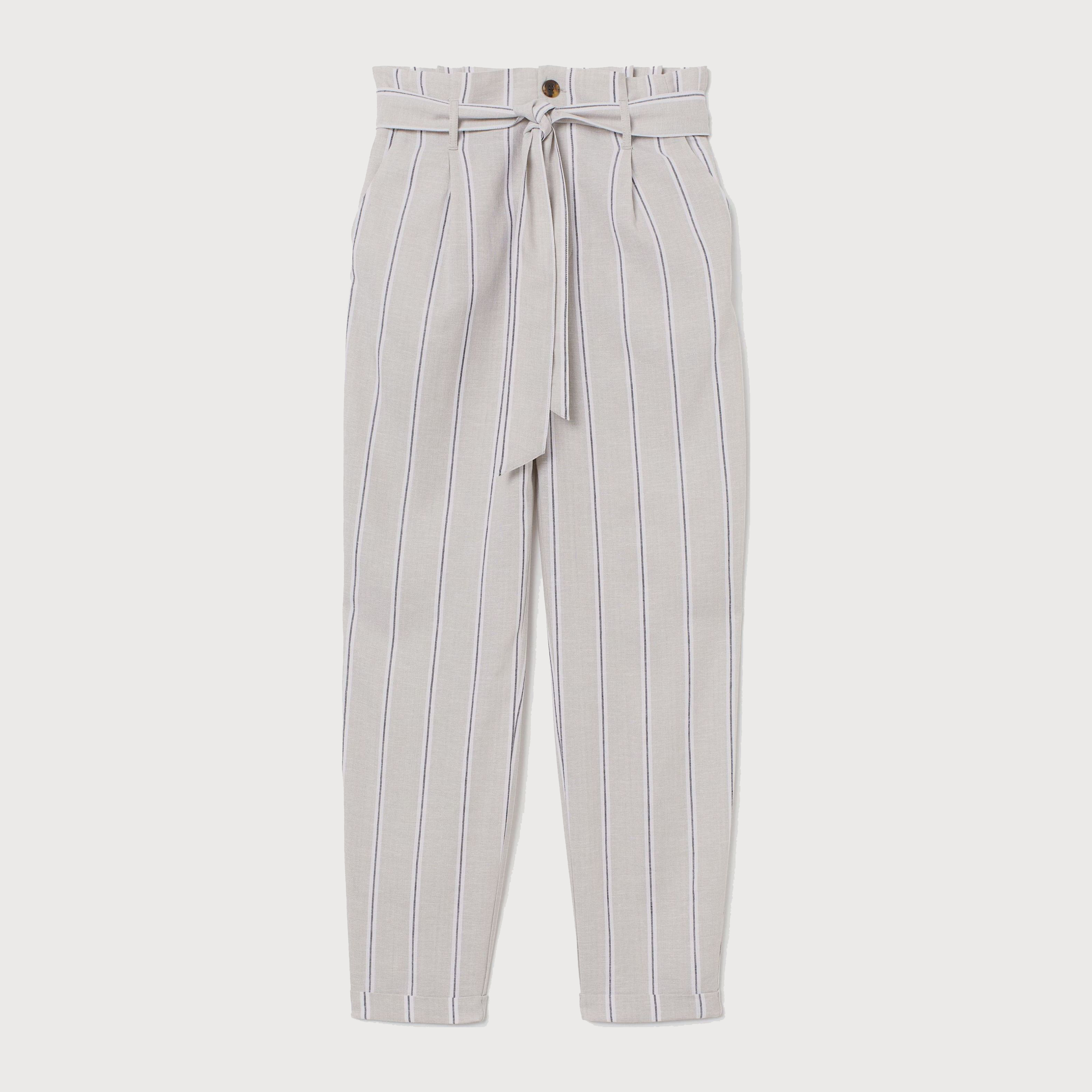 

Брюки H&M 7292759 38 Бежевые