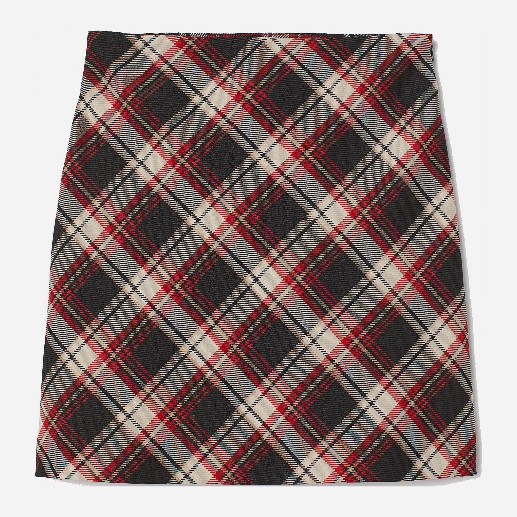 

Юбка H&M 8146840 44 Черная с красным