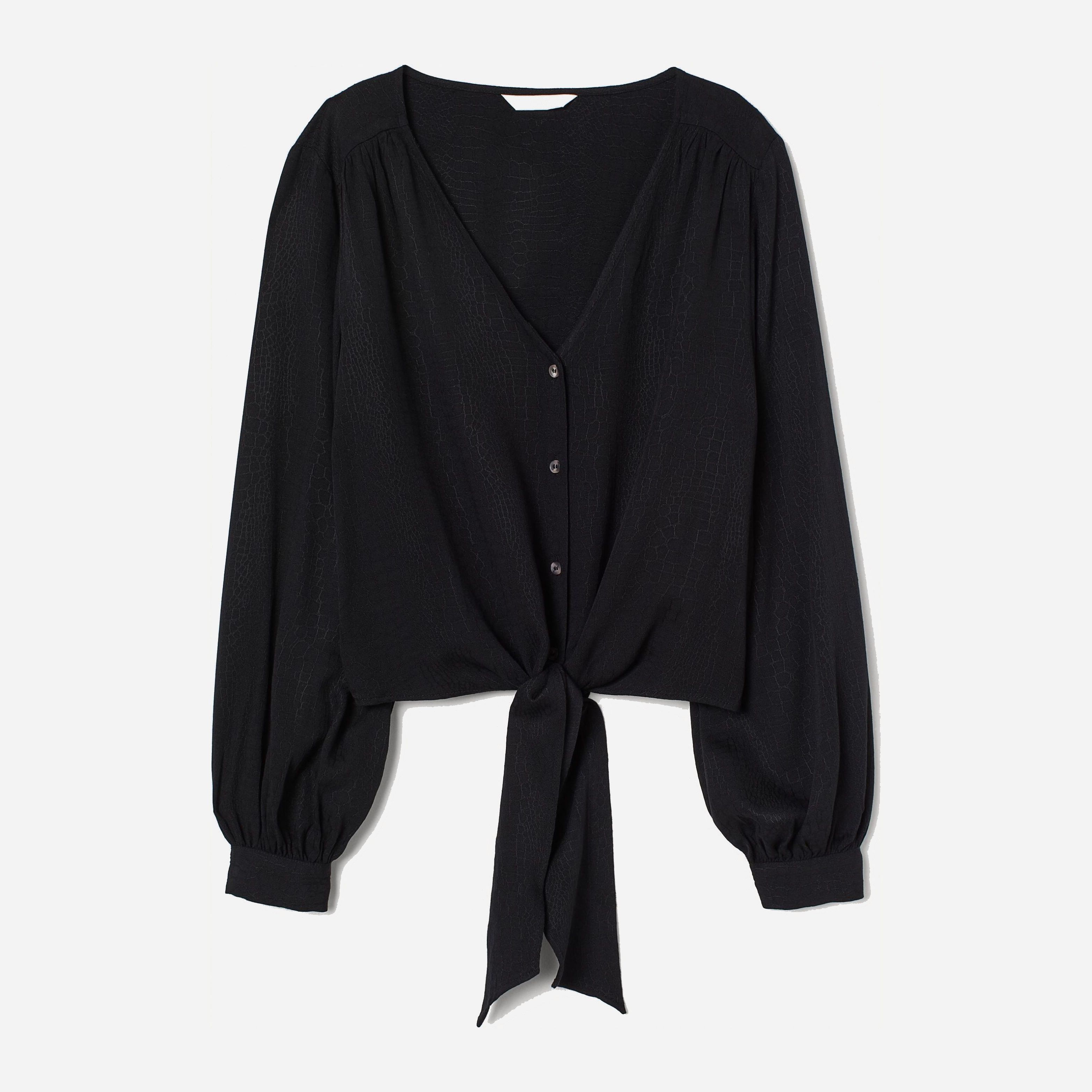 

Блузка H&M 7622120 34 Черная