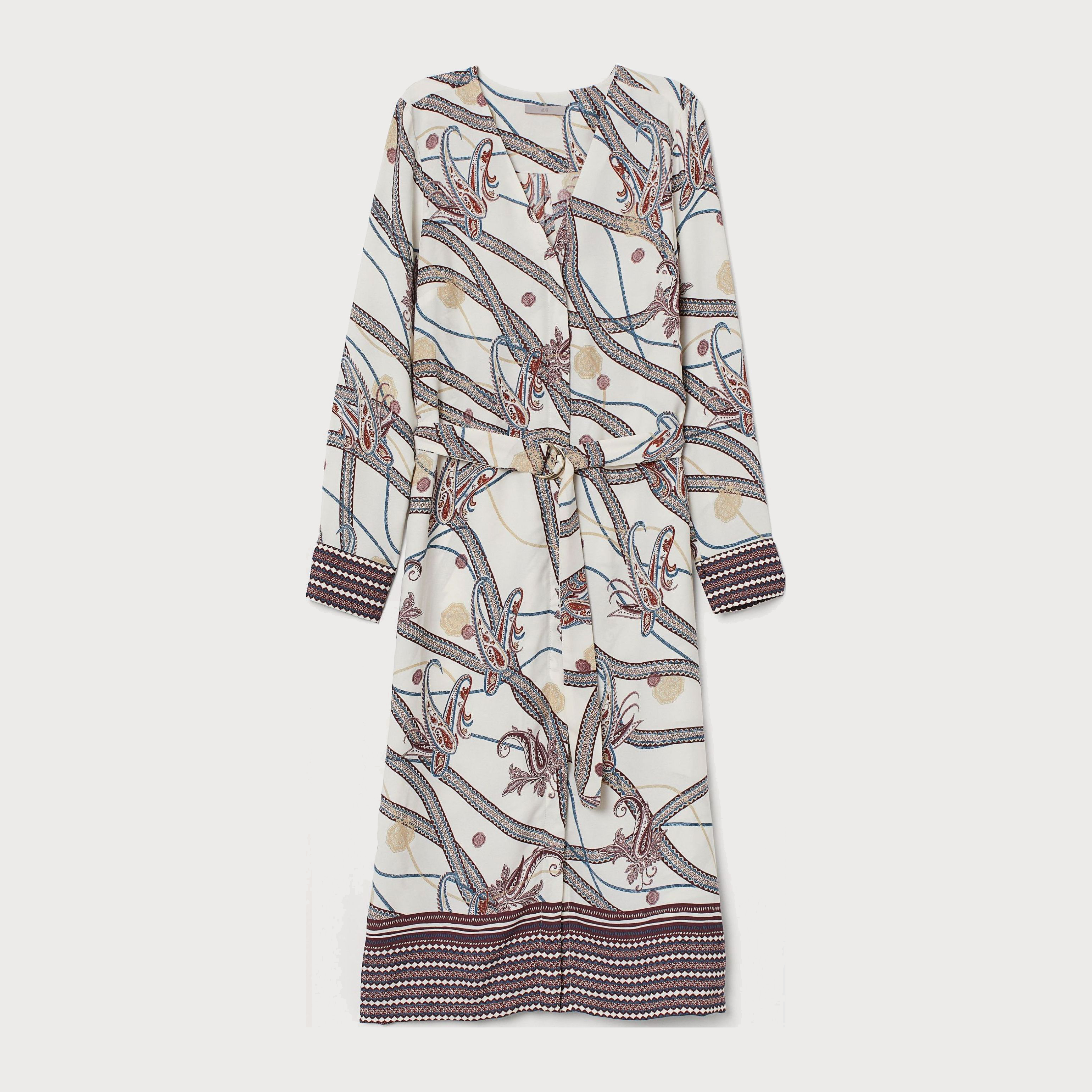 

Платье H&M 7774350 34 Кремовое пейсли