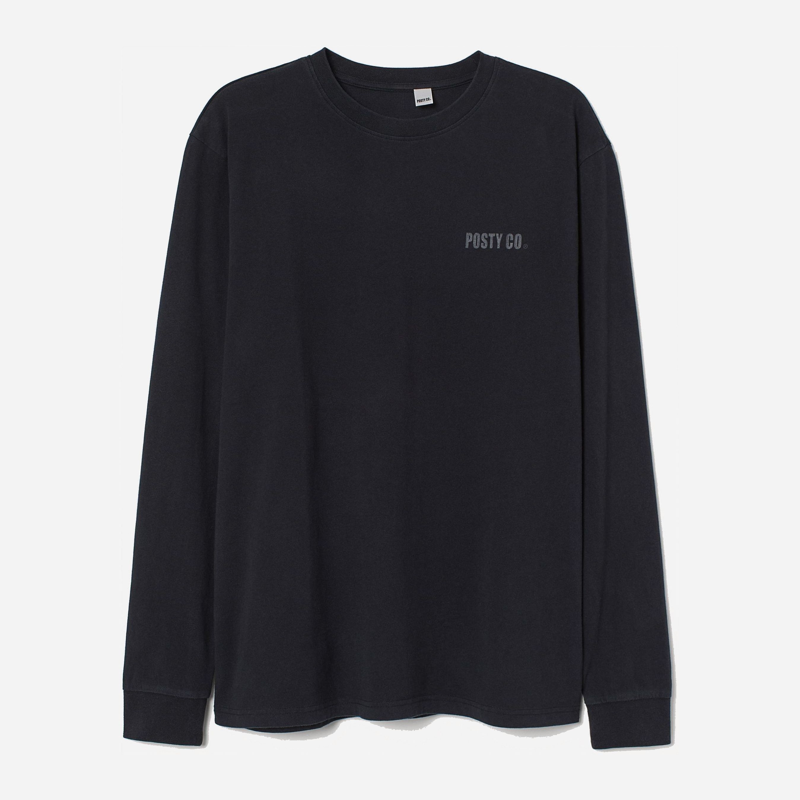 

Свитшот H&M 8469371 XS Черный Post Malone
