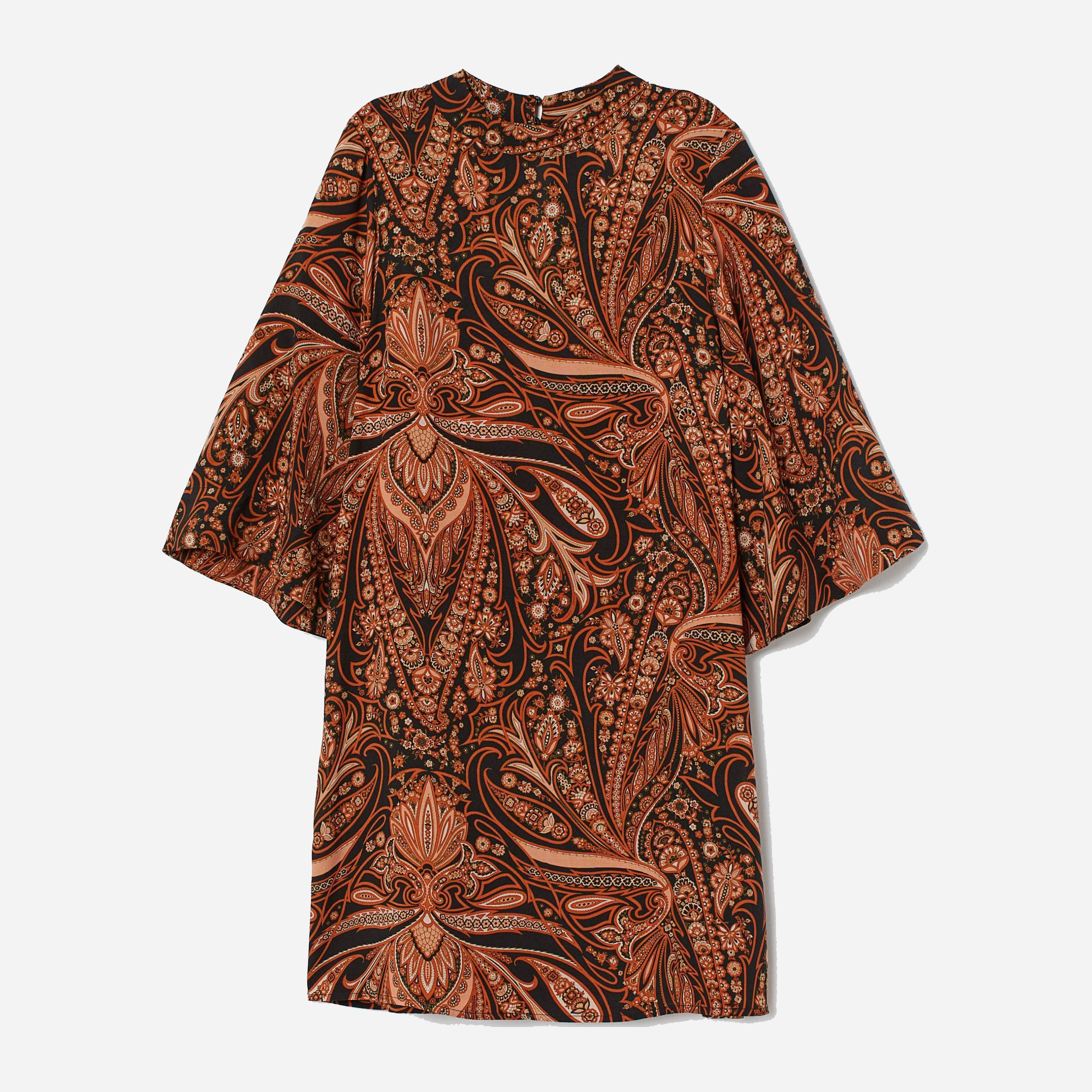 

Платье H&M 8169230 32 Терракотовое с коричневым