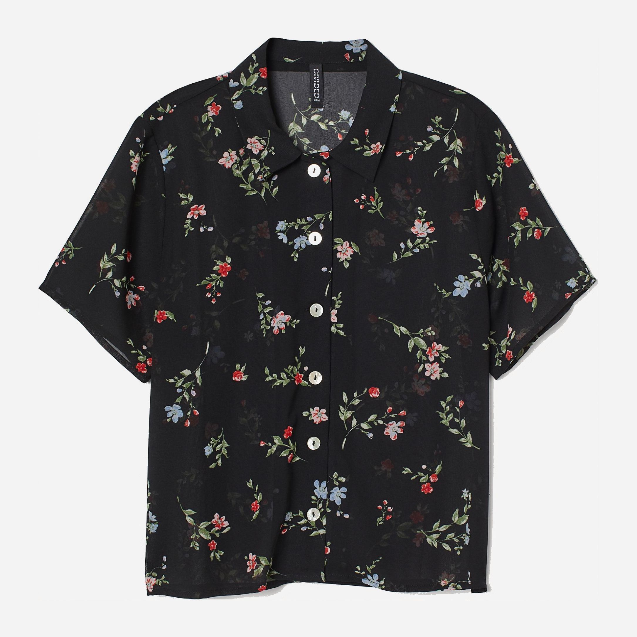 

Рубашка H&M 8387171 32 Черная