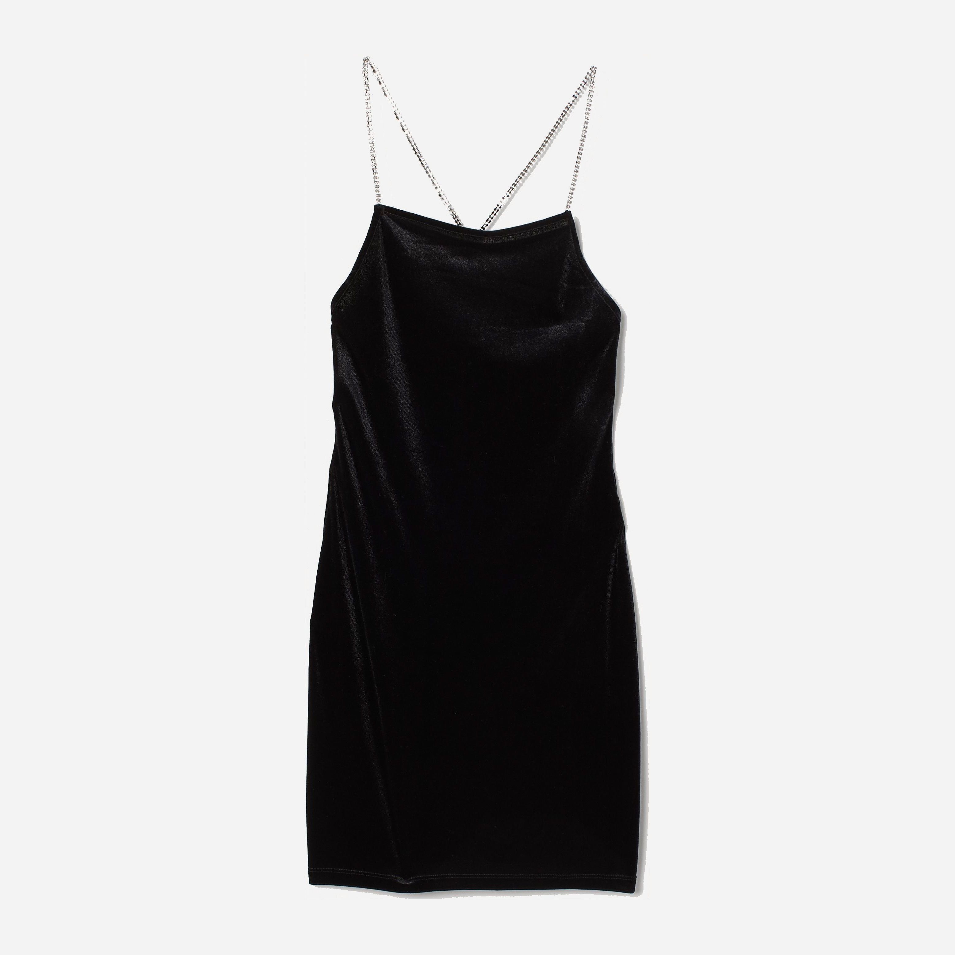 

Платье H&M 9024862 M Черное стразы
