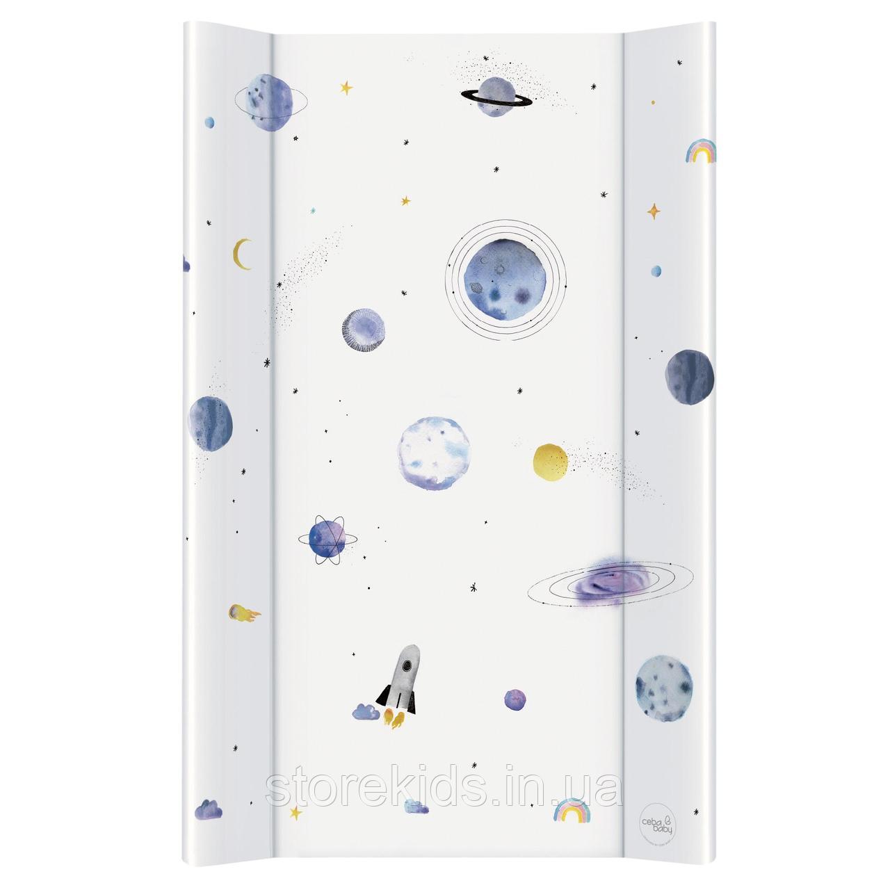 

Пеленальная доска Ceba Baby 80x50 см на кровать 120x70 см Universe