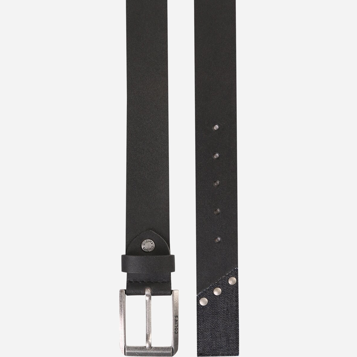 

Мужской ремень кожаный Colin's CL1045037BLK 90 см