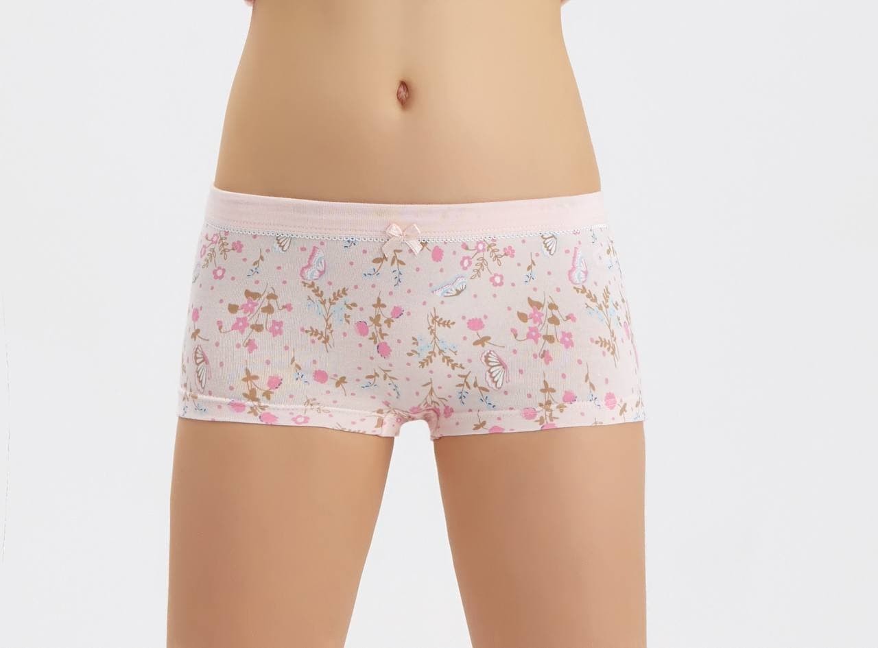 

Детские подростковые трусы шорты для девочек Baykar Турция трусики боксеры шортики р 6 158-164 см 11-12 лет розовые 5966