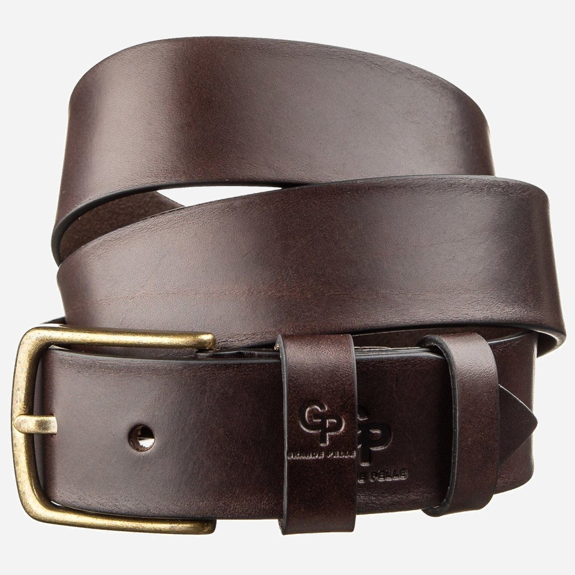 

Мужской ремень GRANDE PELLE leather-11265 Коричневый