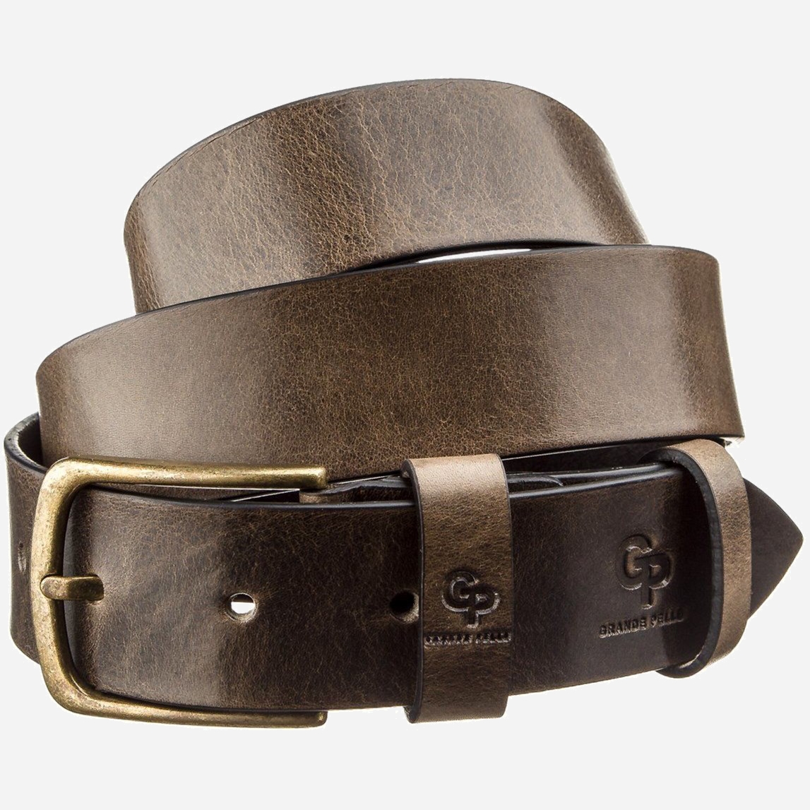 

Мужской ремень GRANDE PELLE leather-11275 Коричневый