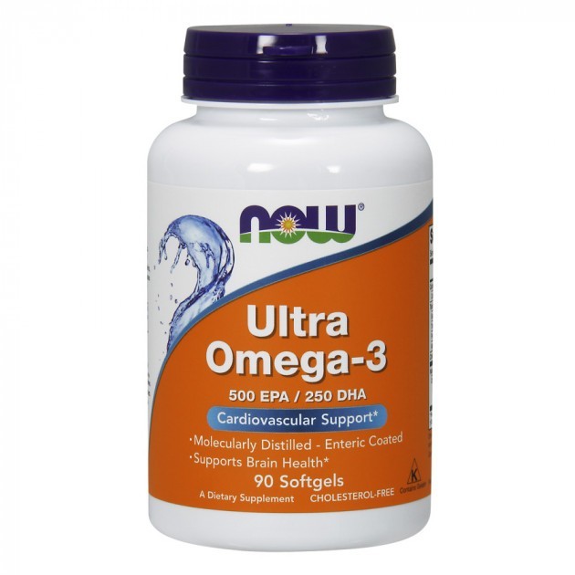 

Омега NOW Ultra Omega-3 90 капс Без вкуса (586051)