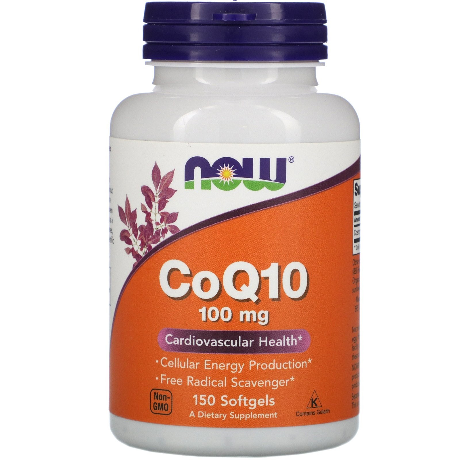

Витамины Now CoQ-10 100 mg 150 капс Без вкуса (2307f51)