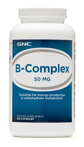 

Витамины GNC B-Complex 50 mg 250 капс Без вкуса (800f51)