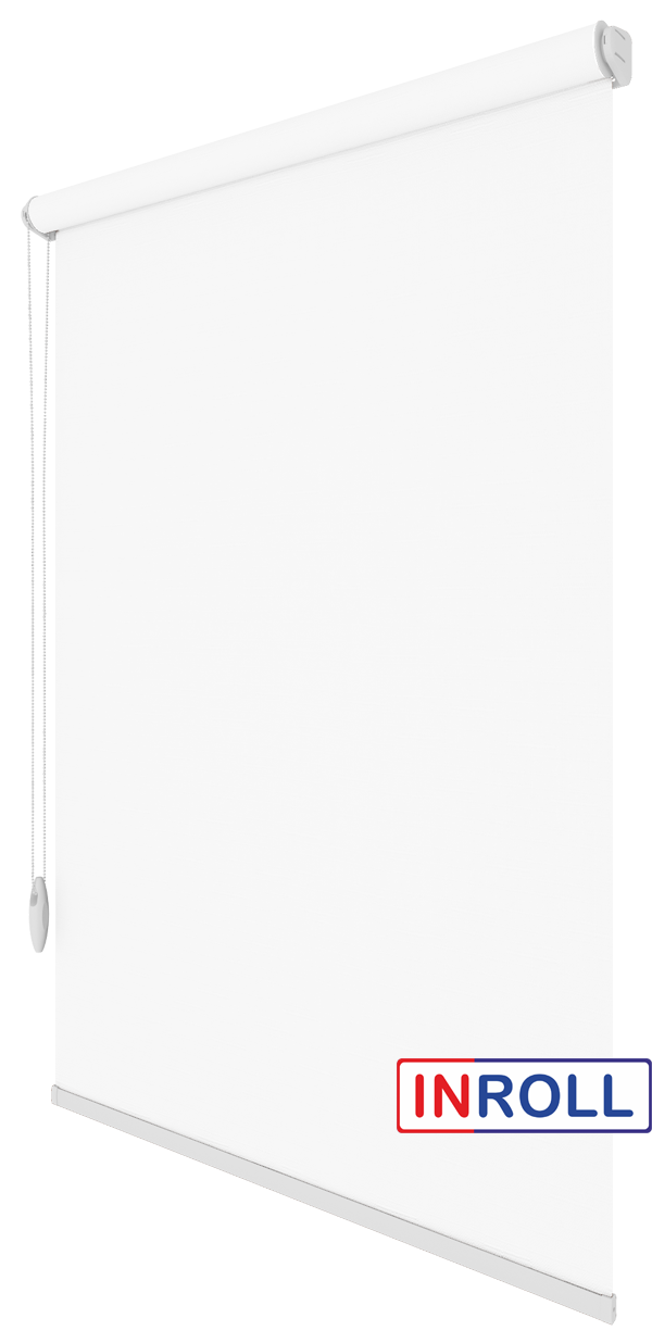 

Ролета тканевая INROLL Есо-Standart 172,5х165 см Len Белый 800