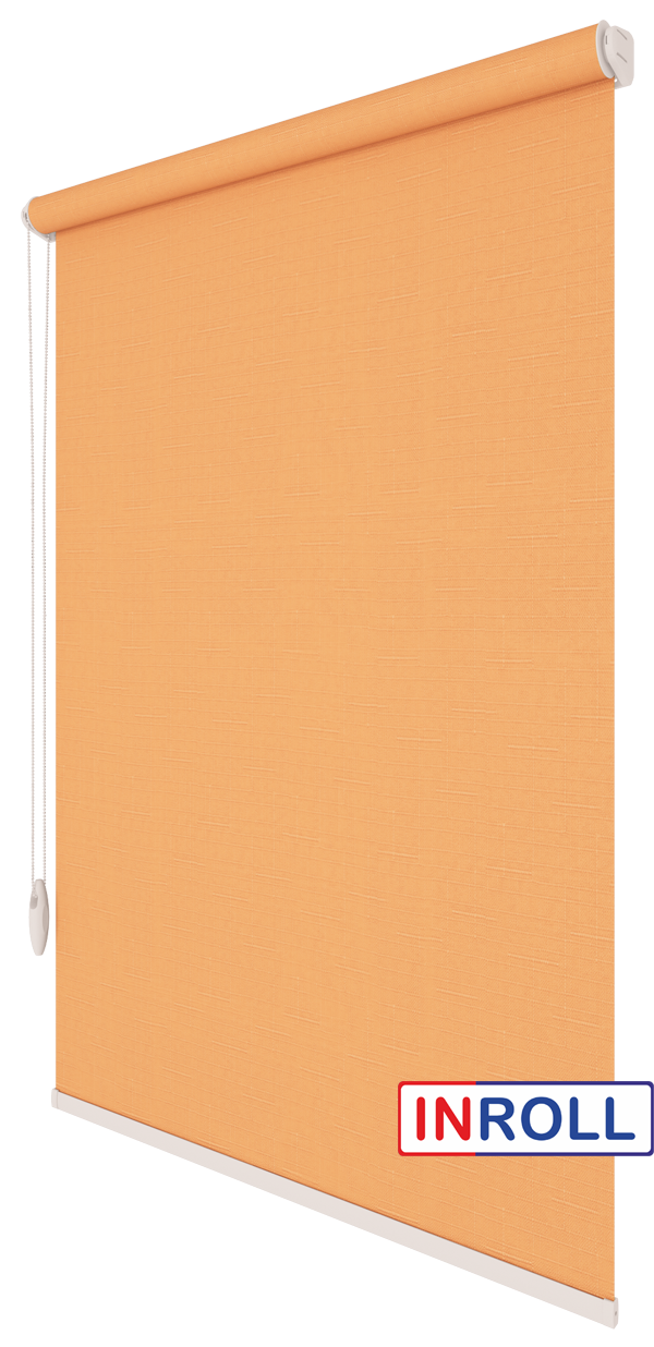 

Ролета тканевая INROLL Есо-Standart 145х165 см Len Персиковый 2071