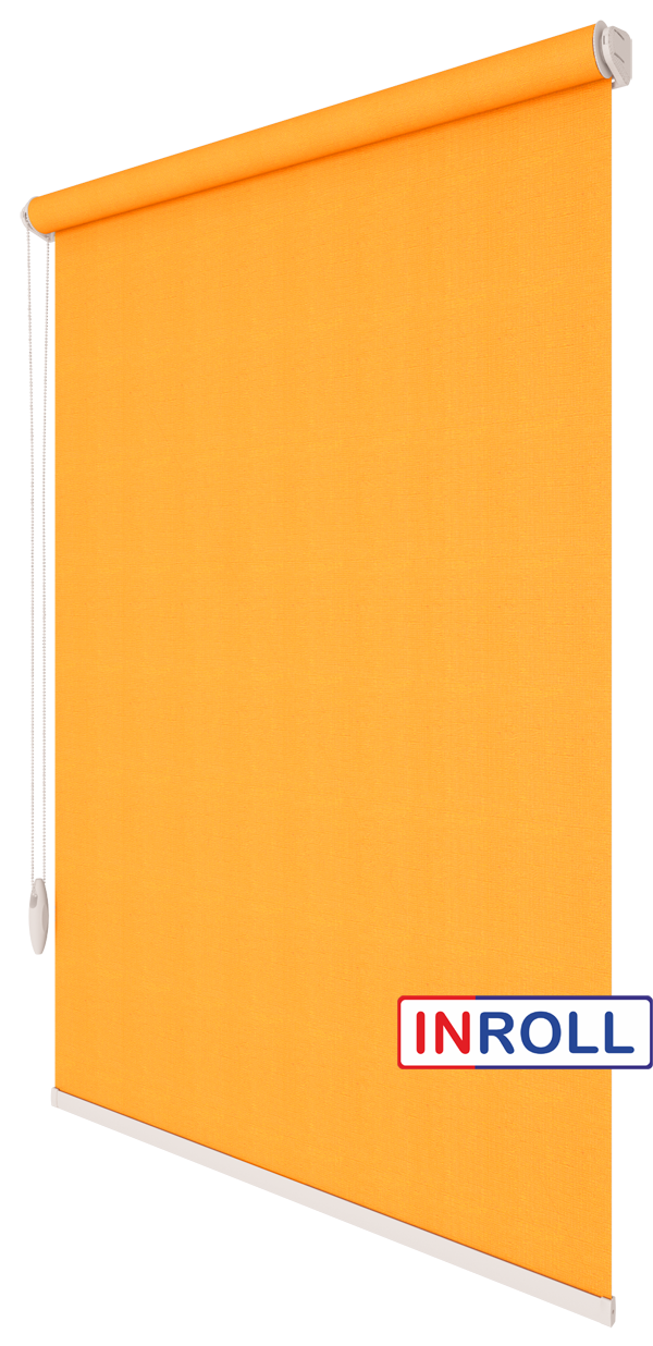

Ролета тканевая INROLL Есо-Standart 142,5х185 см Camila Оранжевый A608