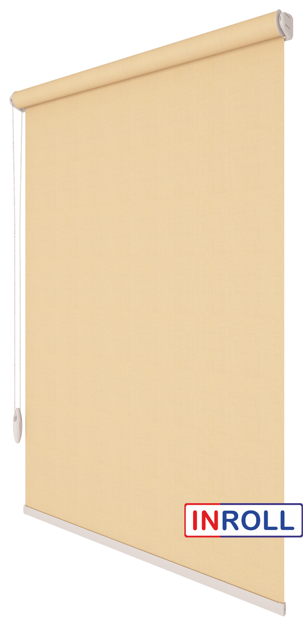 

Ролета тканевая INROLL Есо-Standart 135х185 см Camila Светлый абрикос A604