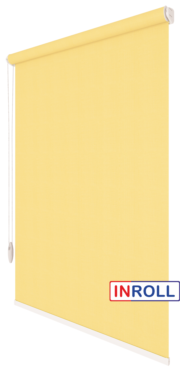 

Ролета тканевая INROLL Есо-Standart 187,5х185 см Camila Светло-желтый A606