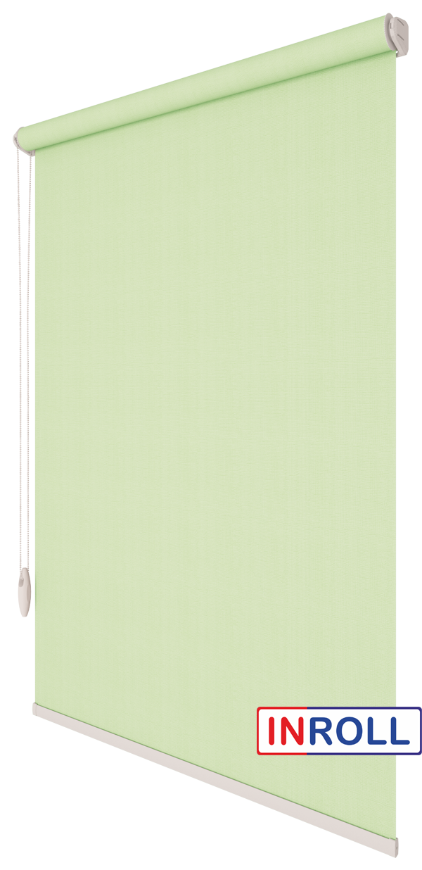 

Ролета тканевая INROLL Есо-Standart 145х185 см Camila Светло-зеленый Бамбук A611