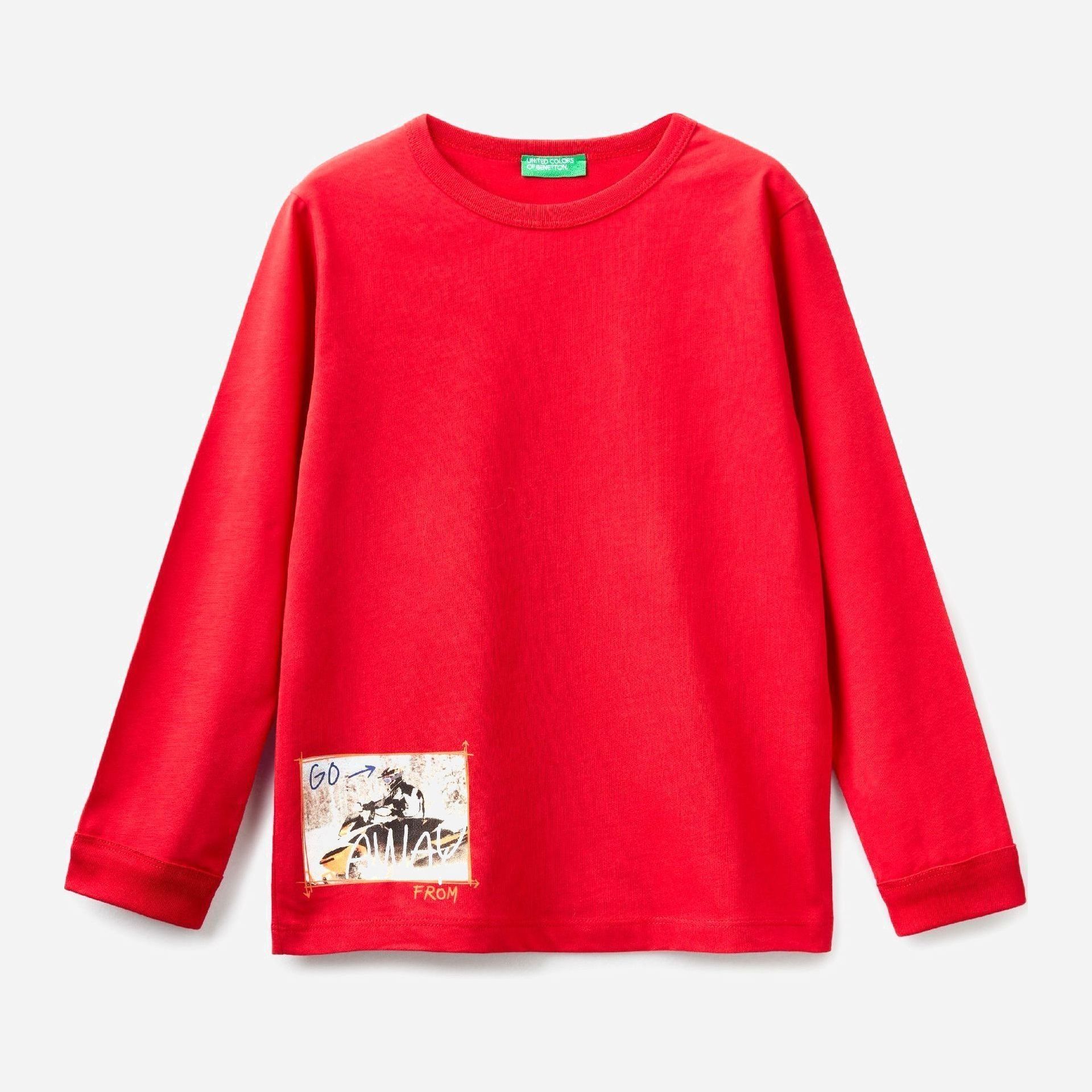 

Футболка с длинными рукавами United Colors of Benetton 3ATNC15EU.G-281 160 см EL (8033379333112)