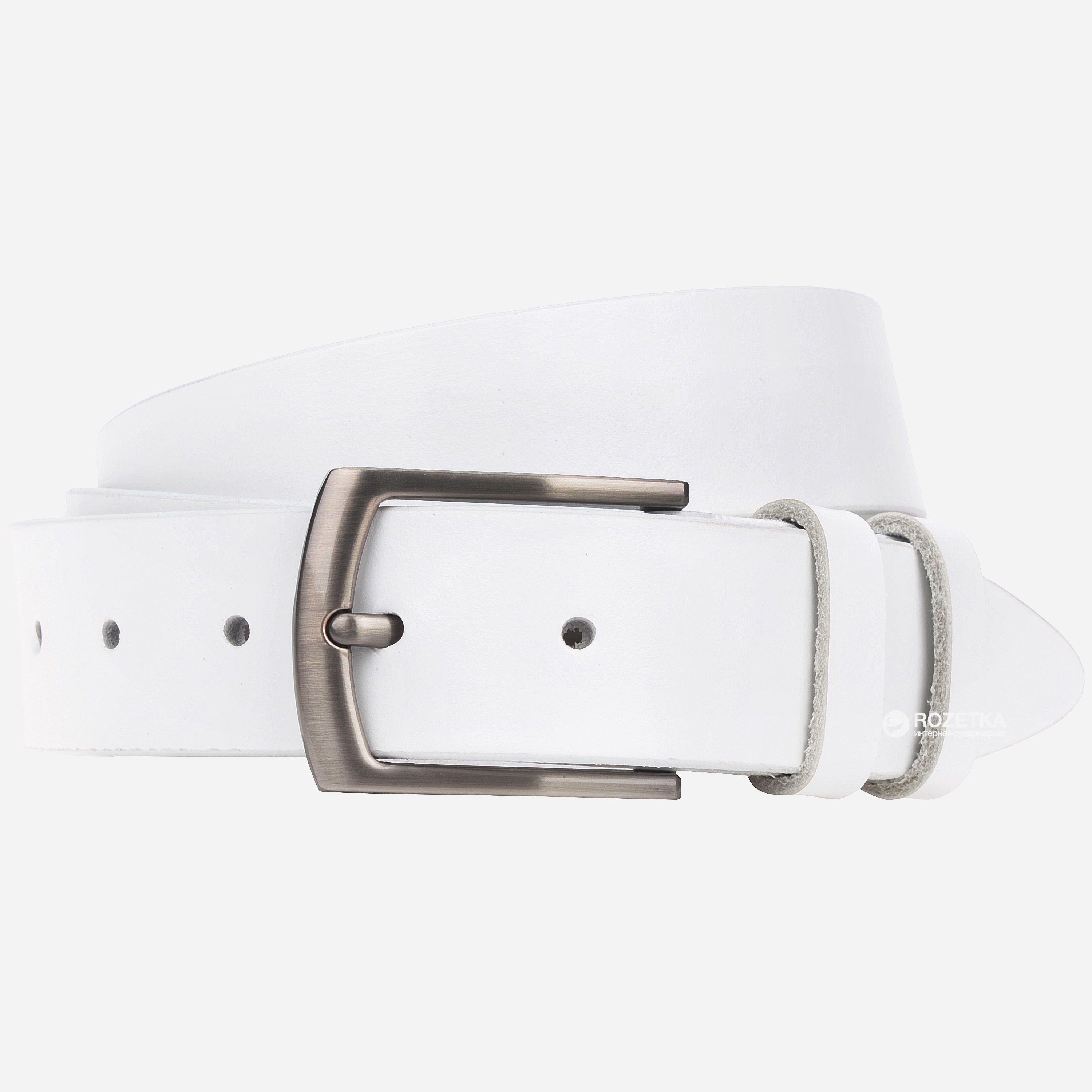 

Мужской ремень кожаный Sergio Torri 4-065 100-120 см Белый (2000000010069-1)