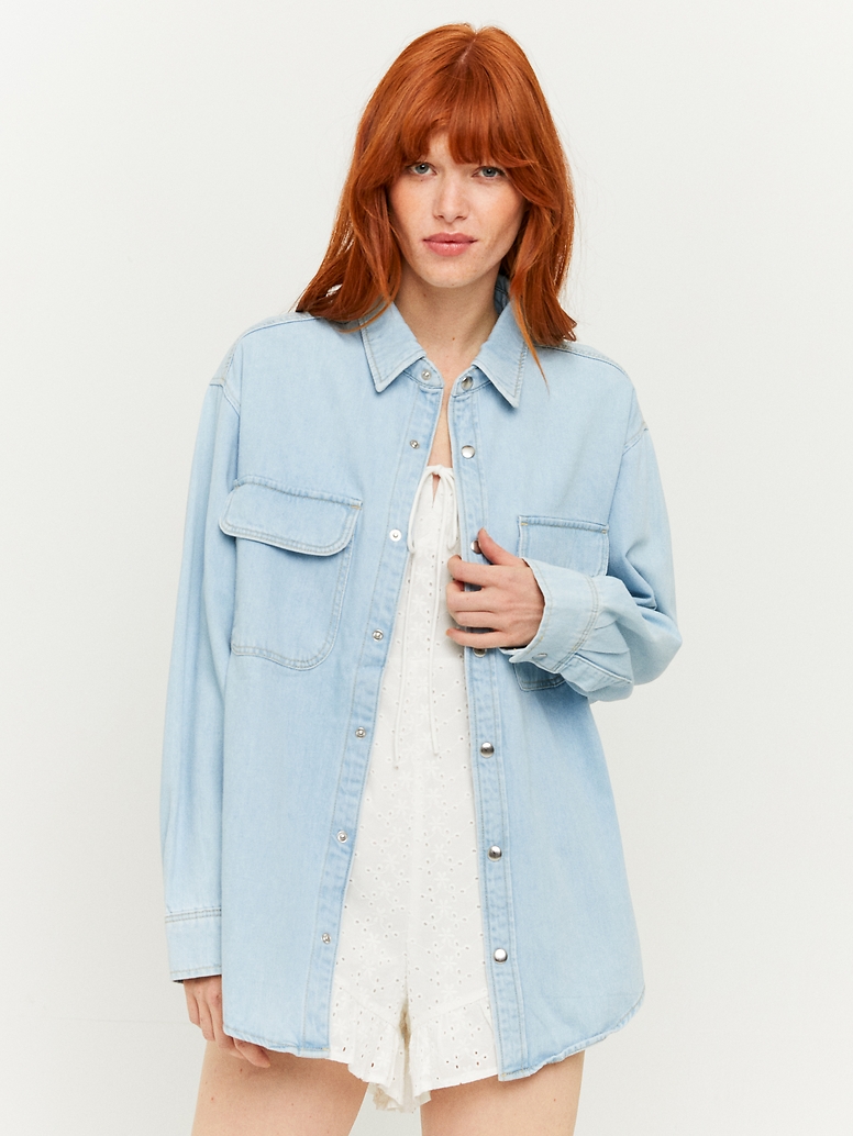 

Рубашка джинсовая Tally Weijl SJADEDONNA2-EHBL M/L