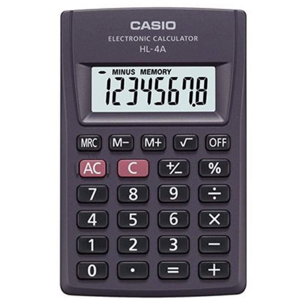 

Калькулятор Casio HL-4A-S-EP