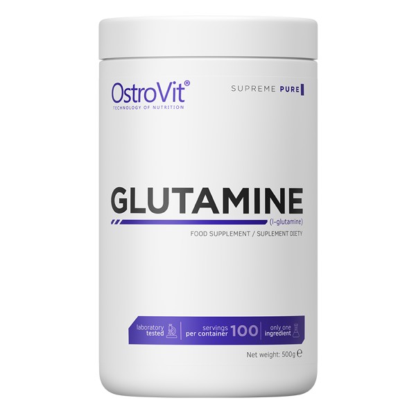 

Аминокислота OstroVit Glutamine 500 грамм Лимон