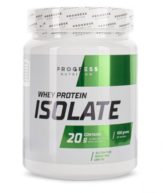 

Протеин Progress Nutrition Whey Protein Isolate 500 грамм Печенье с кремом