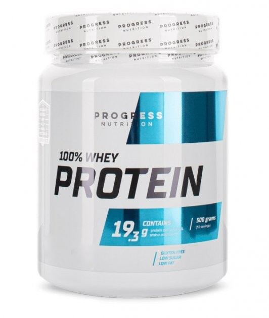 

Протеин Progress Nutrition Whey Protein 500 грамм Ваниль