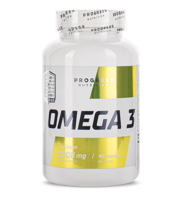

Жирные кислоты Progress Nutrition Omega 3 90 капсул