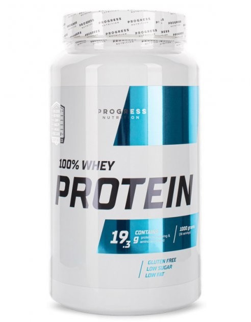 

Протеин Progress Nutrition Whey Protein 1 кг Клубника