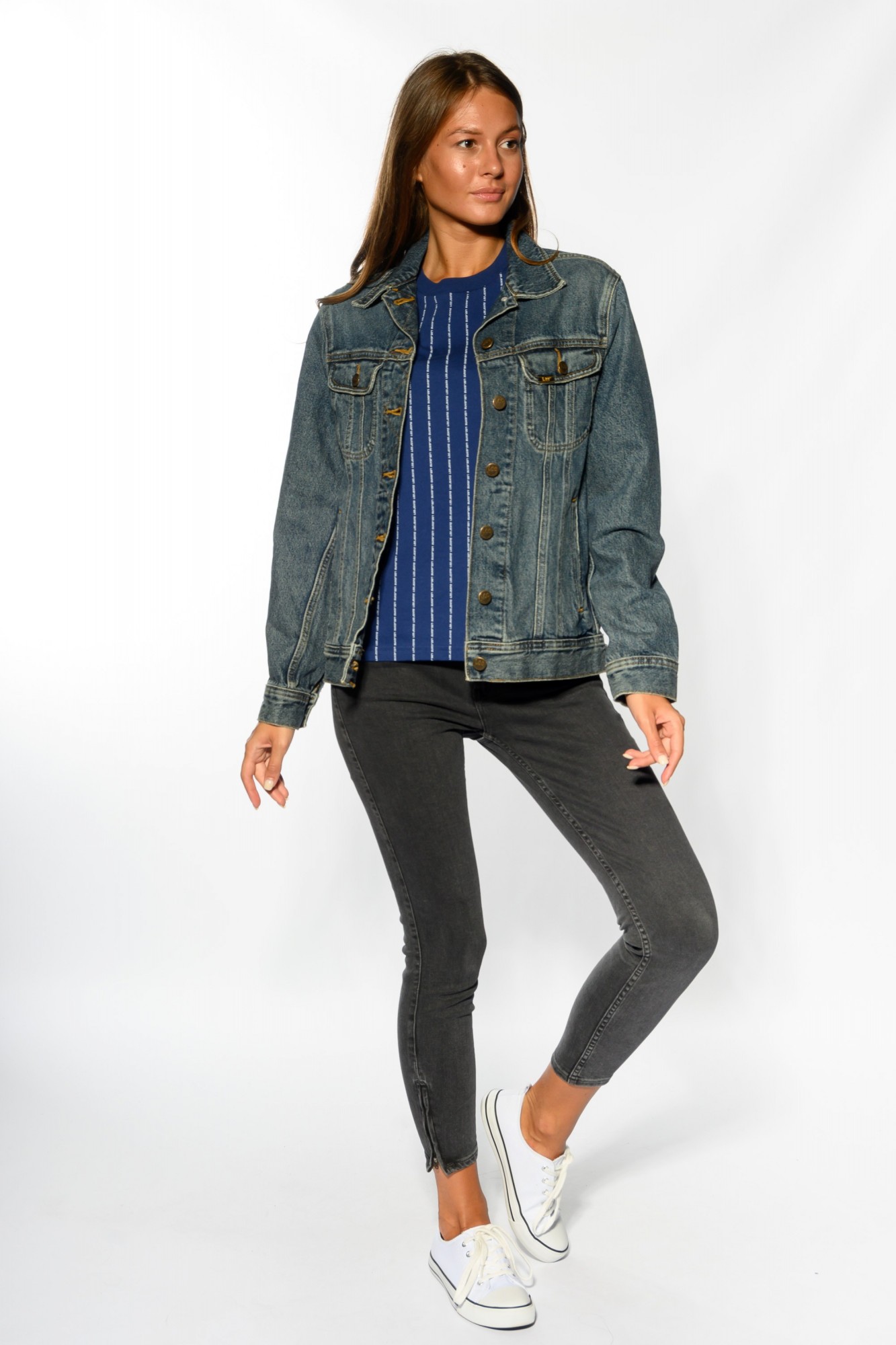 

Куртка джинсовая Lee Rider Jacket - Синий -00, Куртка джинсовая Lee Rider Jacket - Синий XS-00