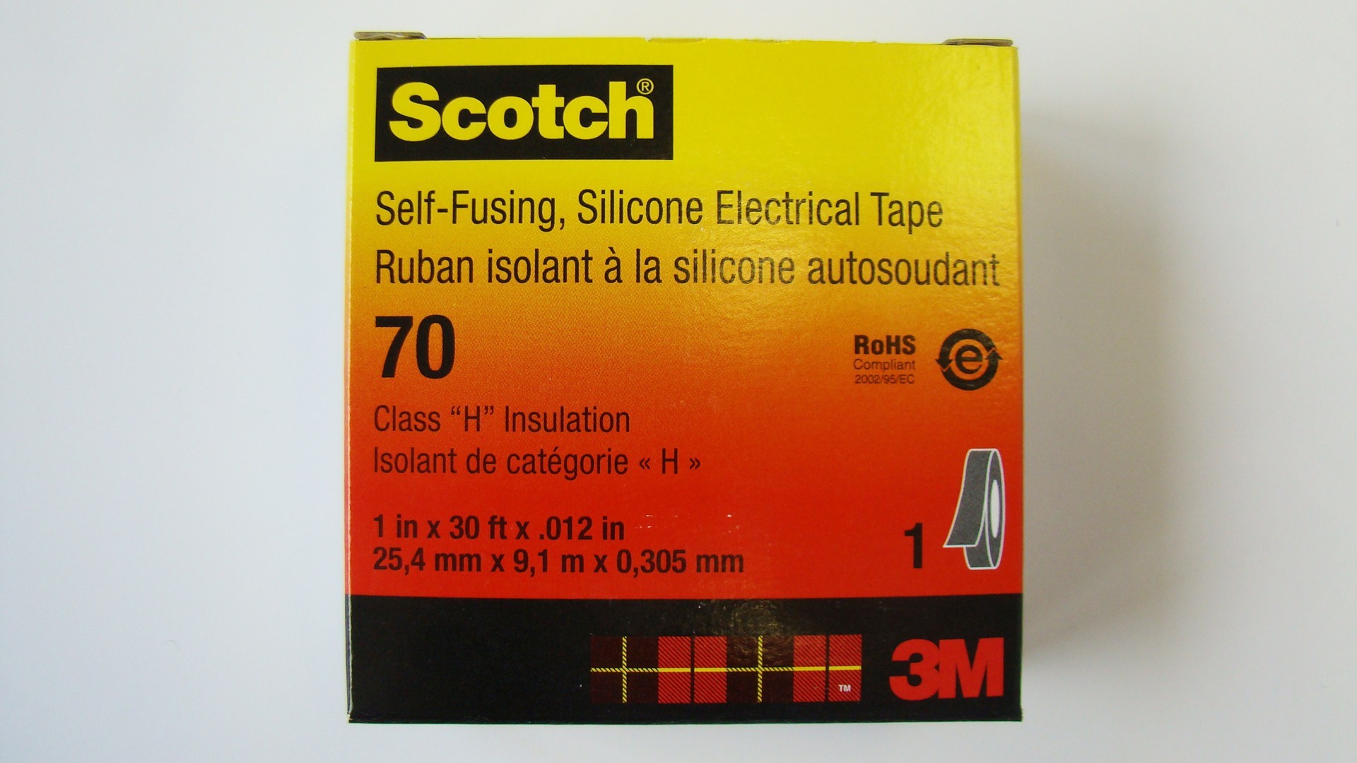 

Изолента 3M Scotch 70 25 ммх9,15 м