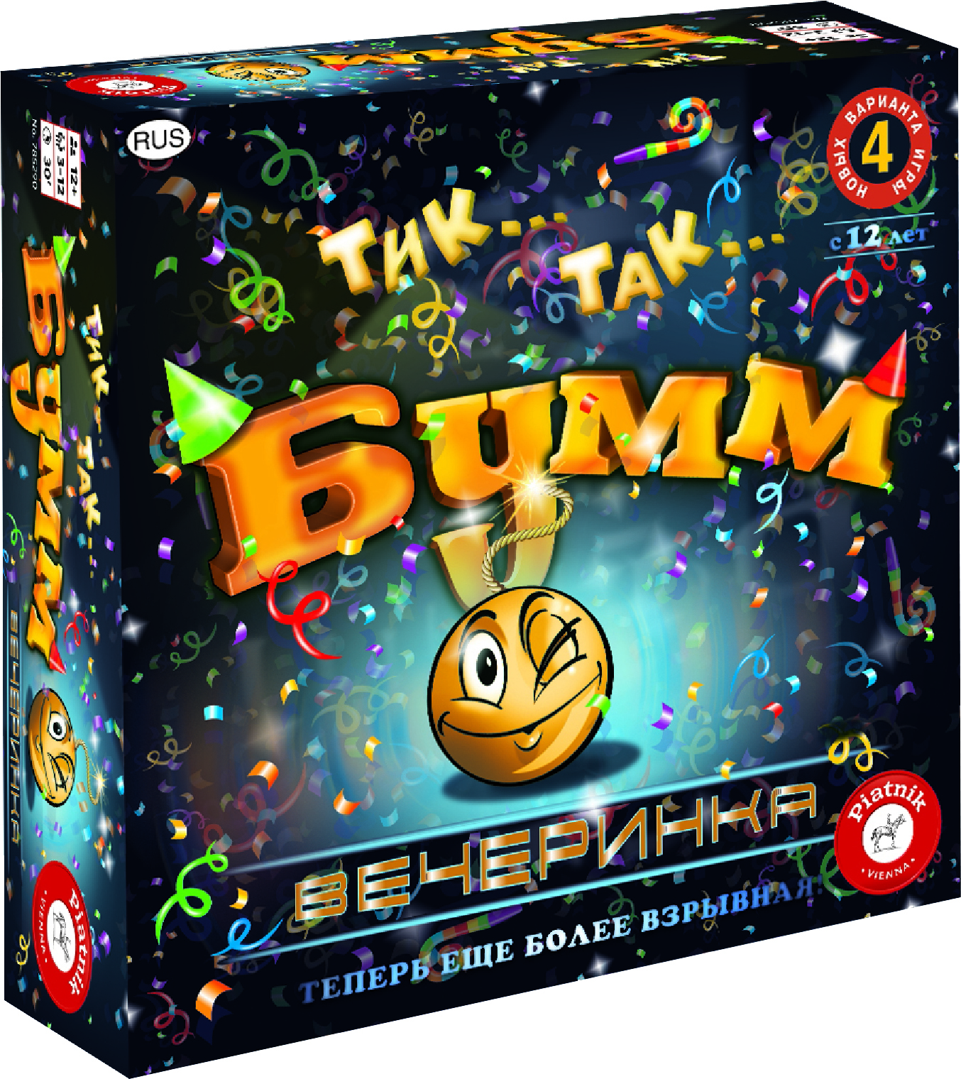 

Настольная игра Piatnik Тик-Так-Бумм Вечеринка (PT-785290)