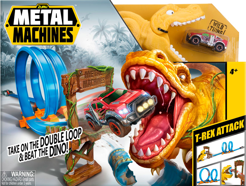 

Игровой набор автотрек Metal Machines T - Rex (845218018368)