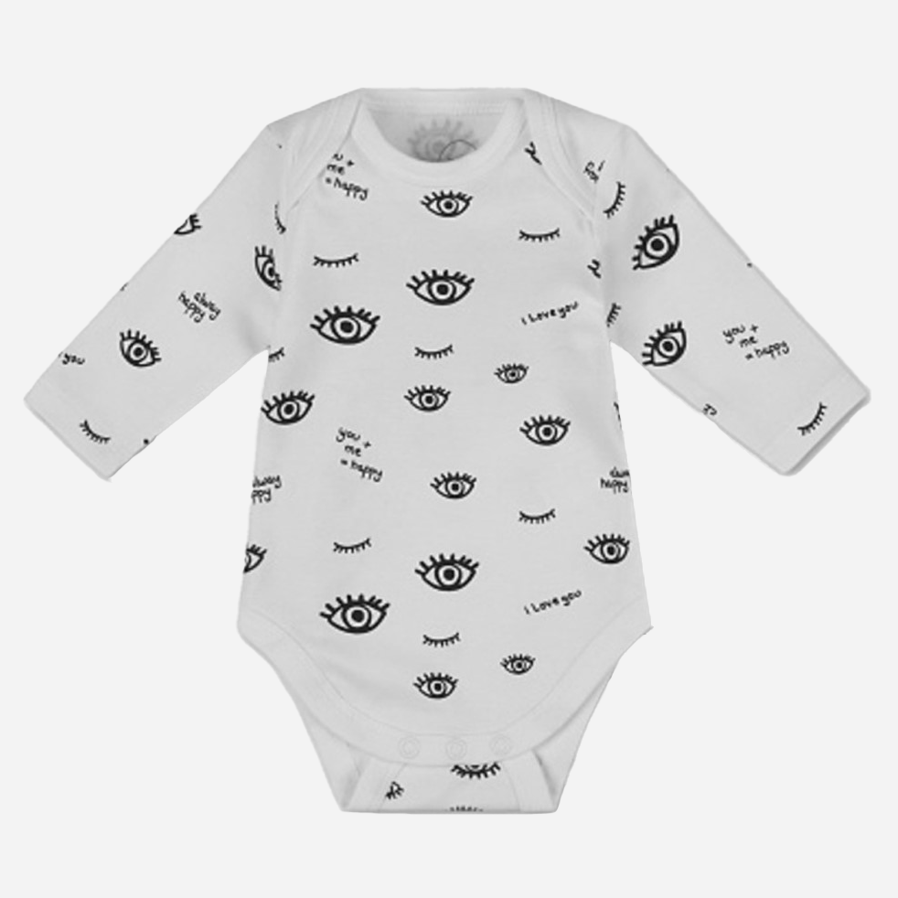 

Боди C&A CD22053 56 см Белое/Черное