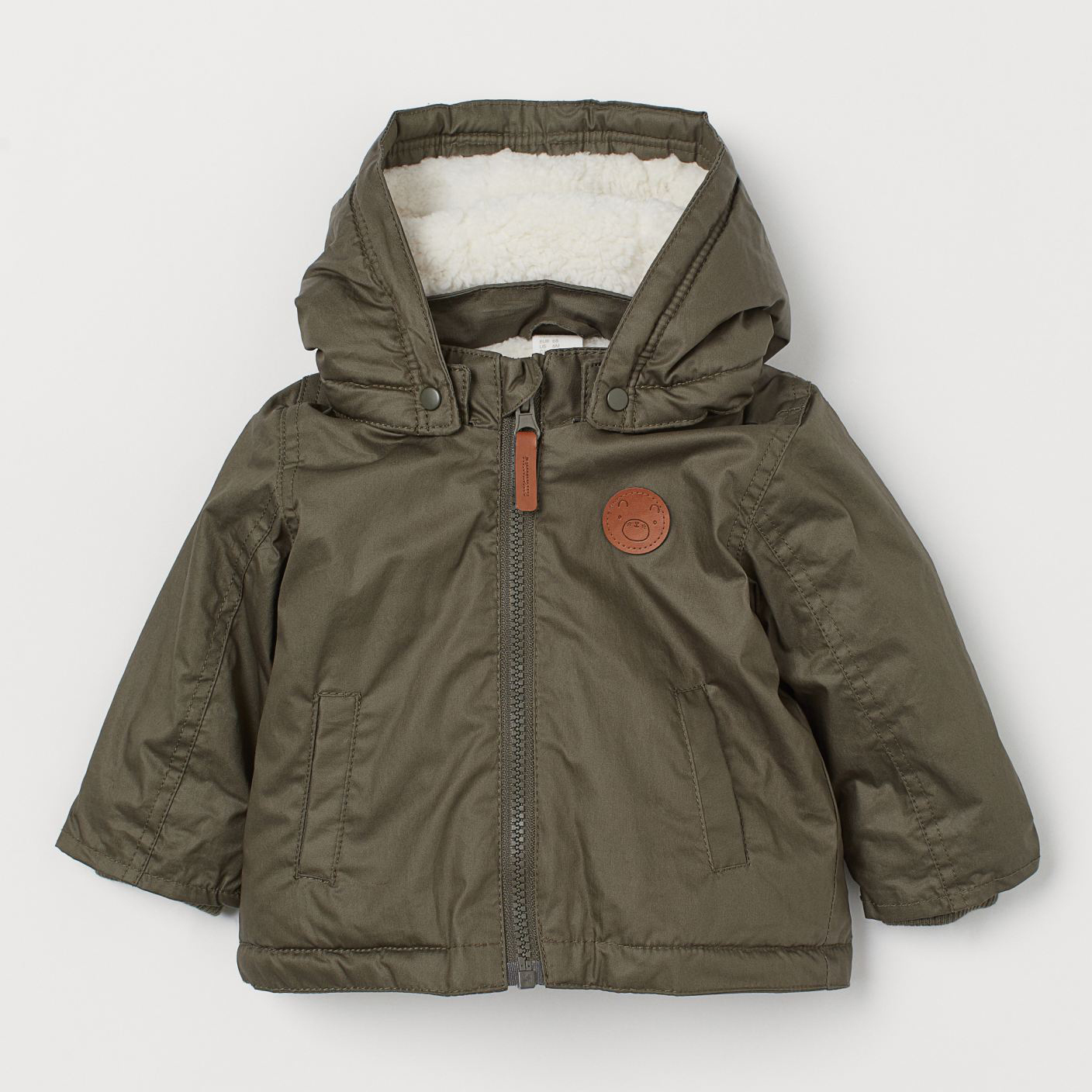 

Демисезонная куртка H&M 2308-8575862 80 см Хаки