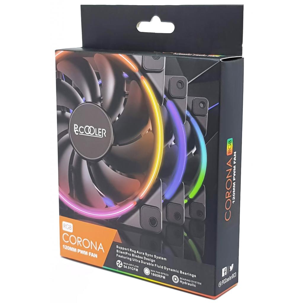 

Кулер для корпуса PcСooler CORONA RGB