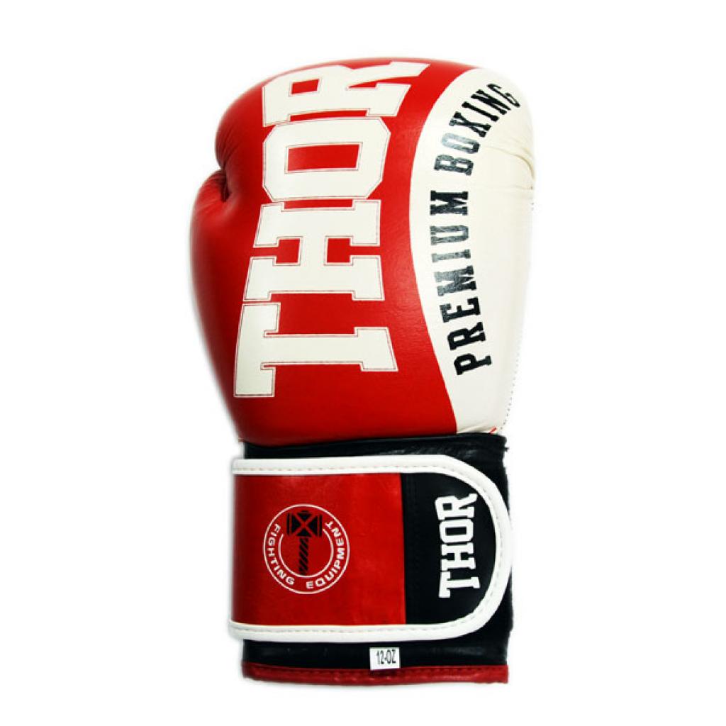 

Боксерские перчатки Thor Shark 10oz Red (8019/02(Leather) RED 10 oz.)