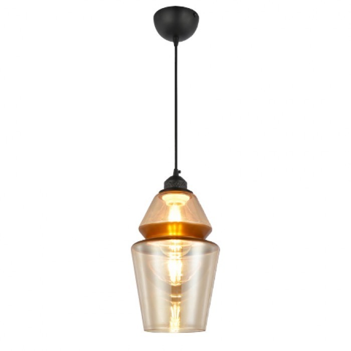 

Светильник Horoz Electric подвесной SPARK-2 Е27 янтарь