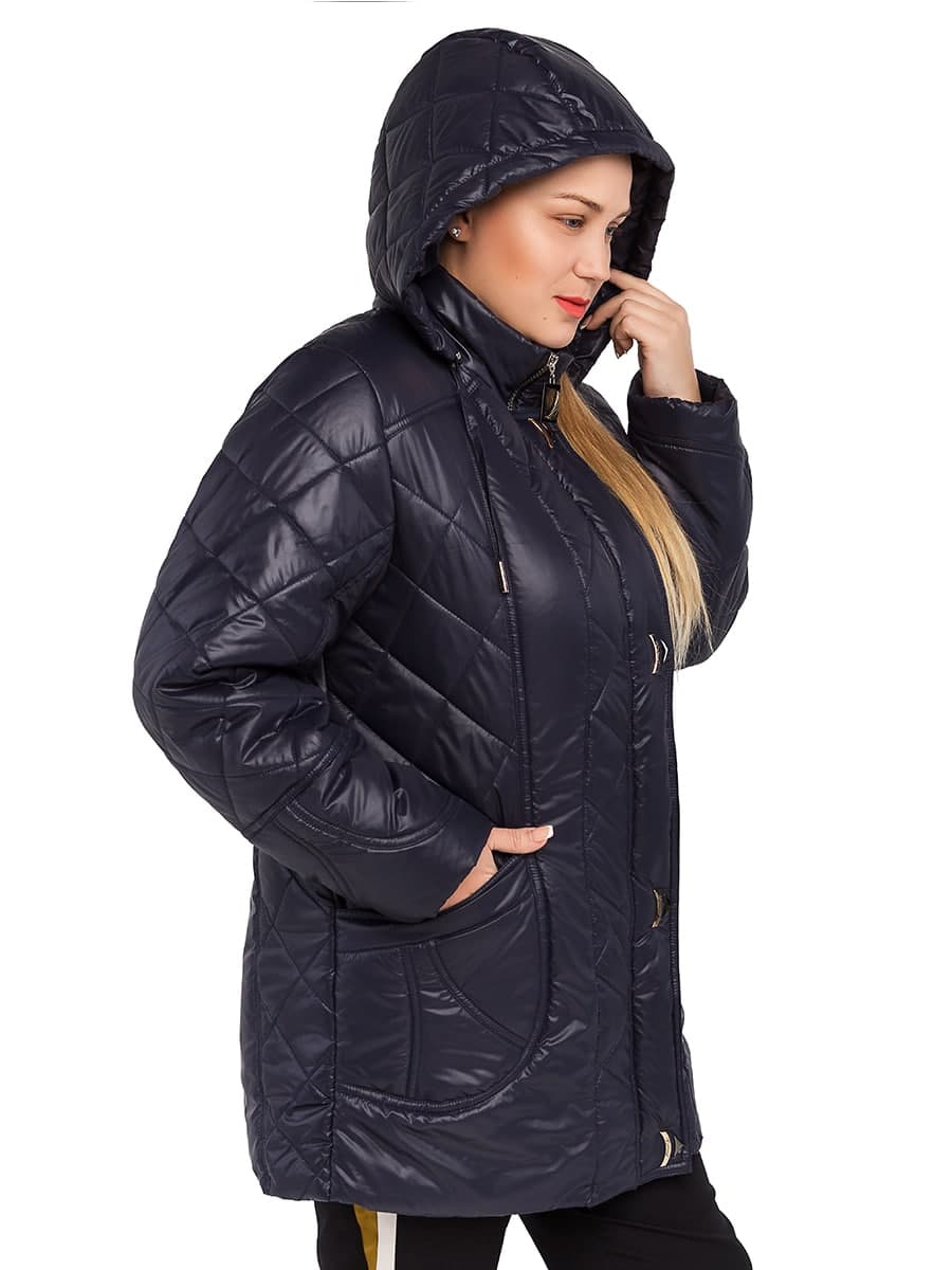 

Fashions • Батальная куртка Эрика Fashions 52 синий (5585)