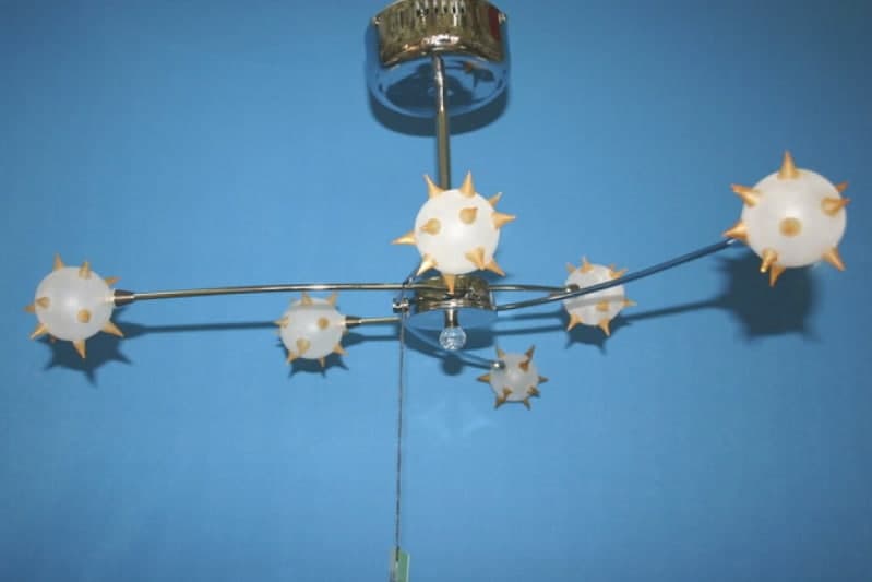 

Люстра Галогеновая люстра Ray L604/3+3 MR (AN003325)