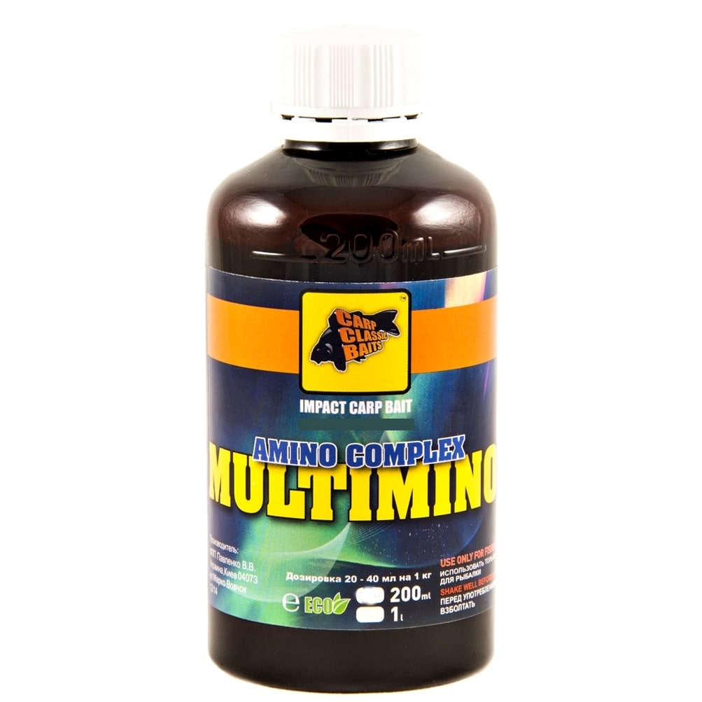 

Аминокомплекс CCBaits Multimino 200ml (CCB002601)