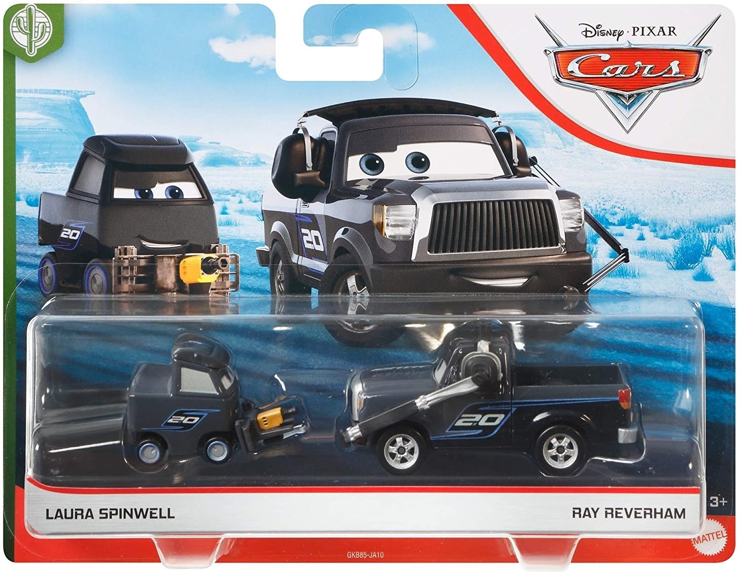 

Набор машинок Тачки 3 Mattel Disney Pixar Cars Ray Reverham & Laura Spinwell (GKB85)