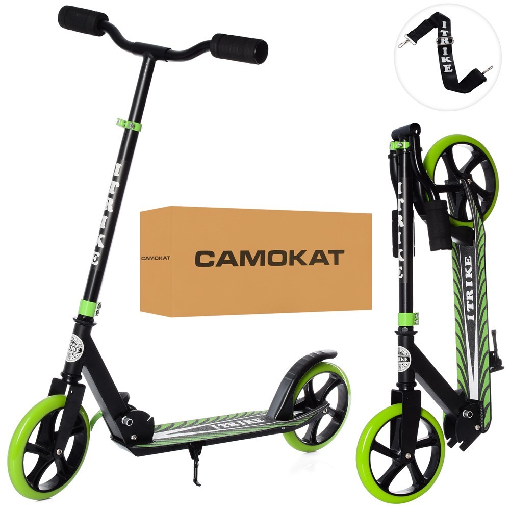 

Подростковый самокат iTrike SR 2-010-10-B-GR Green