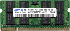 

Оперативная память Samsung SODIMM DDR3-1333 2048MB PC3-10600 (M471B5773CHS-CH9)