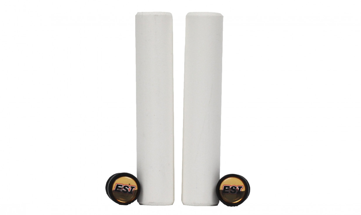 

Грипсы велосипедные ESI Racer's Edge White (белые)