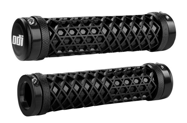 

Грипсы велосипедные ODI Vans® Lock-On Grips(черные с черными замками)